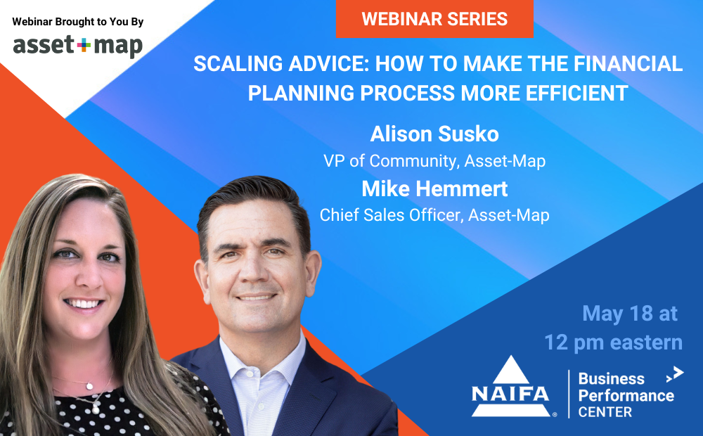 Scaling Advice: How to Make the Financial Planning Process More Efficient
